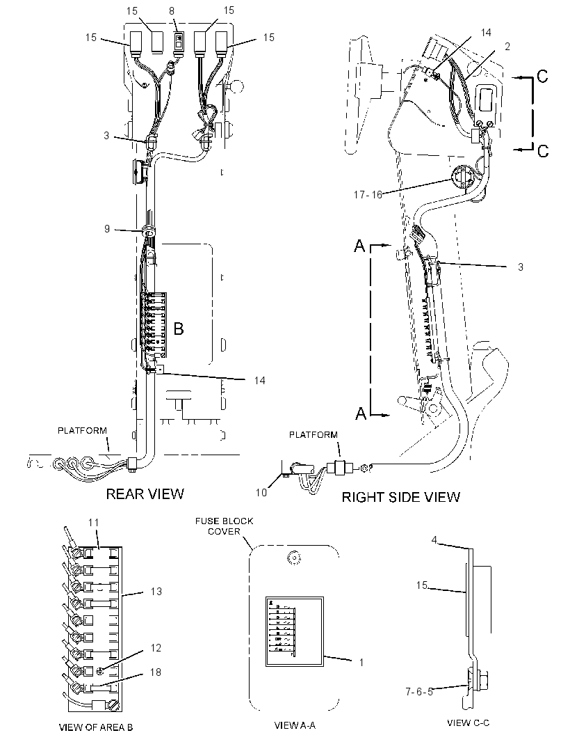WIRING GP-STEERING CONSOLE 2647783 CAT