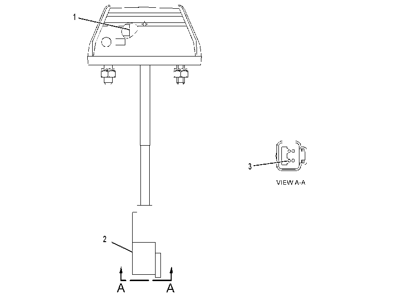 LAMP GP-REGISTRATION PLATE 2590134 CAT