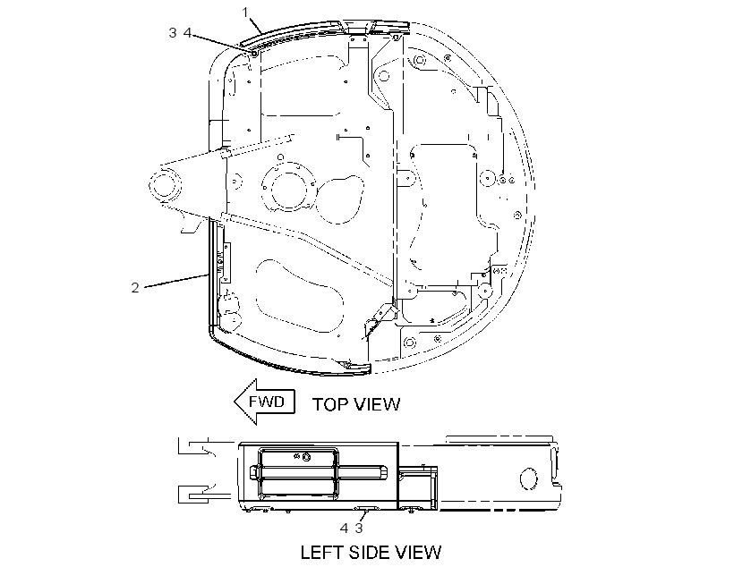 COVER GP-FENDER 2658334 CAT