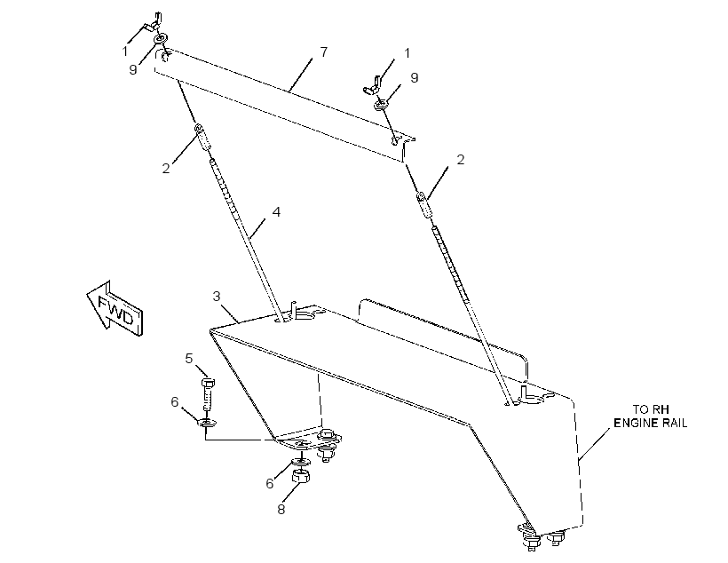 MOUNTING GP-BATTERY 2683068 CAT