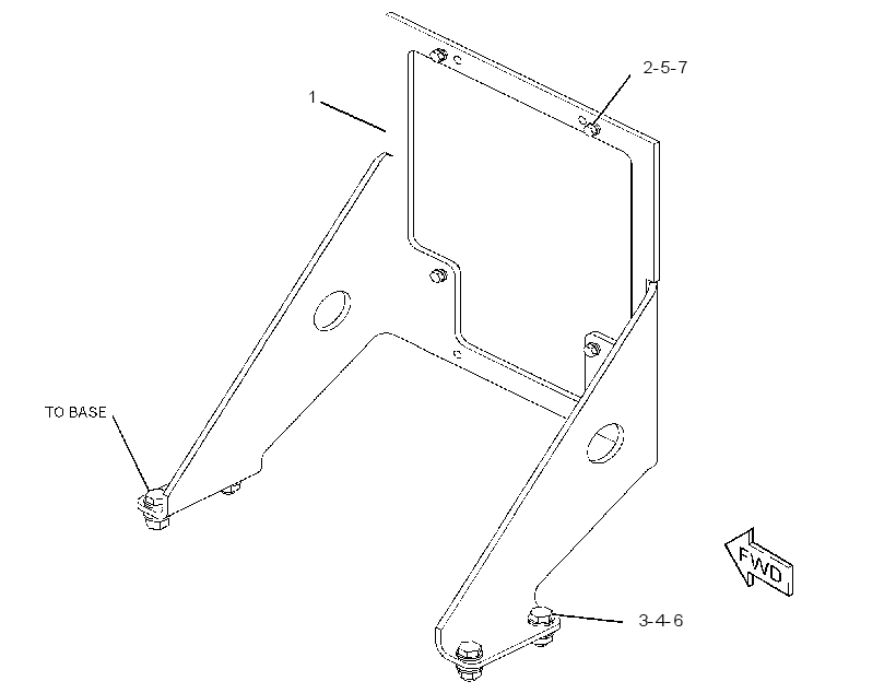 MOUNTING GP-BATTERY CHARGER 2679861 CAT