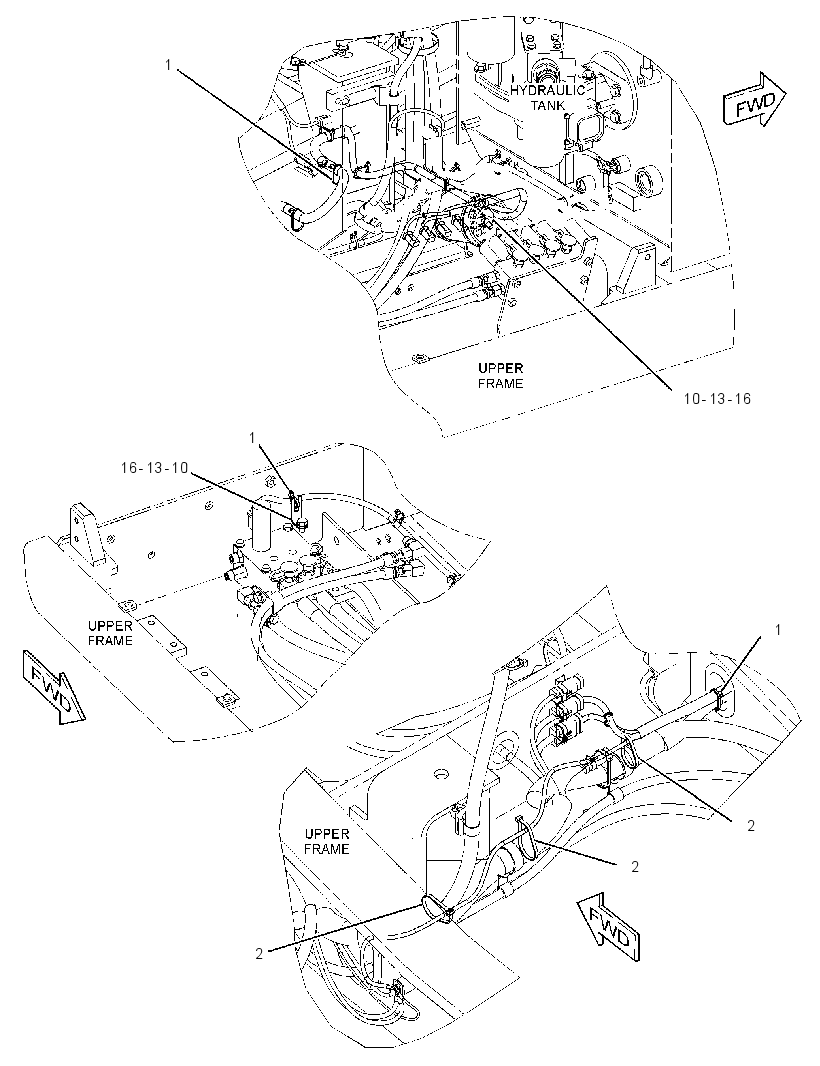 WIRING GP-AUXILIARY CONTROL 2510623 CAT