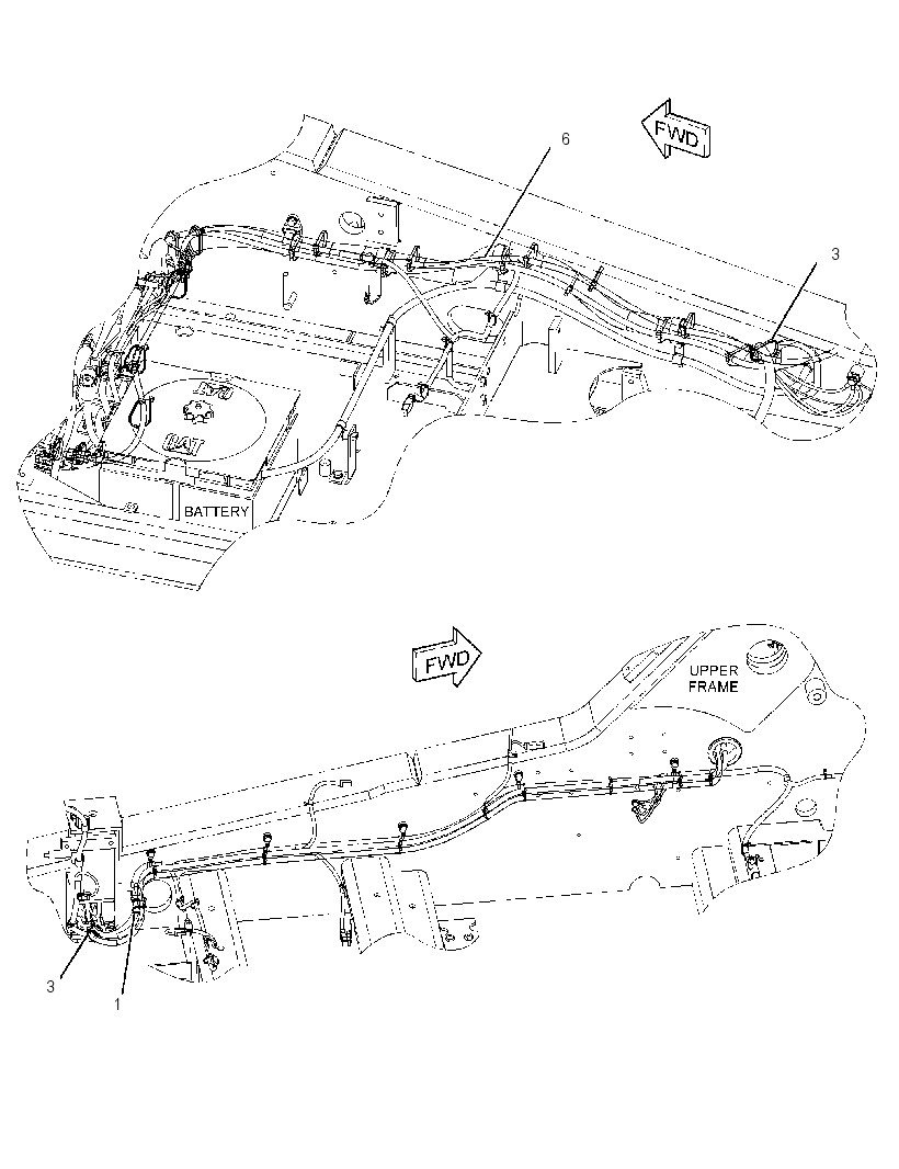 WIRING GP-BOOM FLOAT 2510619 CAT