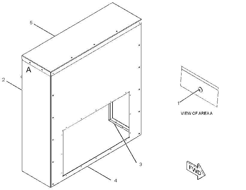 PANEL AS 2576026 CAT