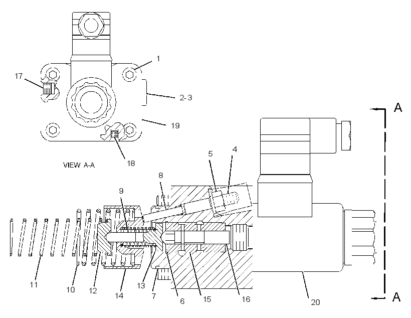 VALVE GP-MOTOR CONTROL 2573507 CAT