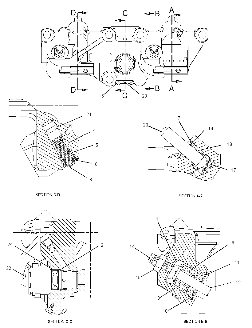 HOUSING GP-ENGINE BRAKE 2420840 CAT