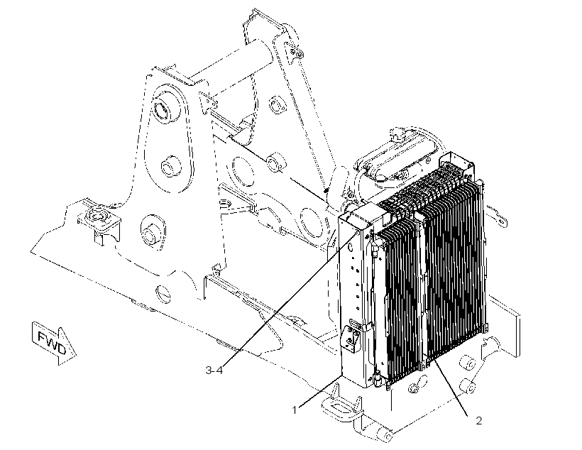 RADIATOR & OIL COOLER GP 2144749 CAT
