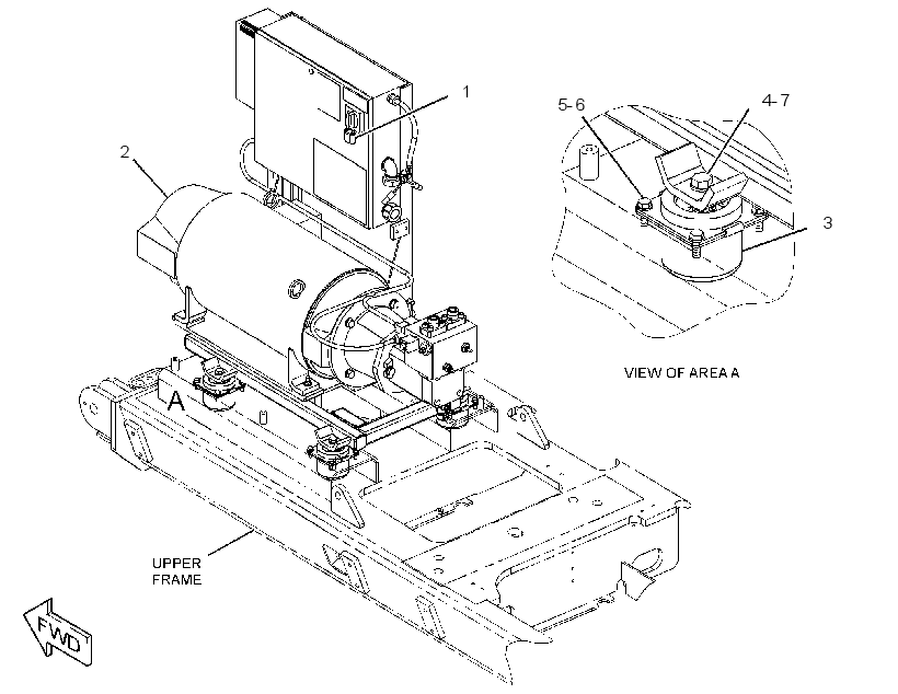 INSTALLATION GP-HYD GENERATOR 2730655 CAT