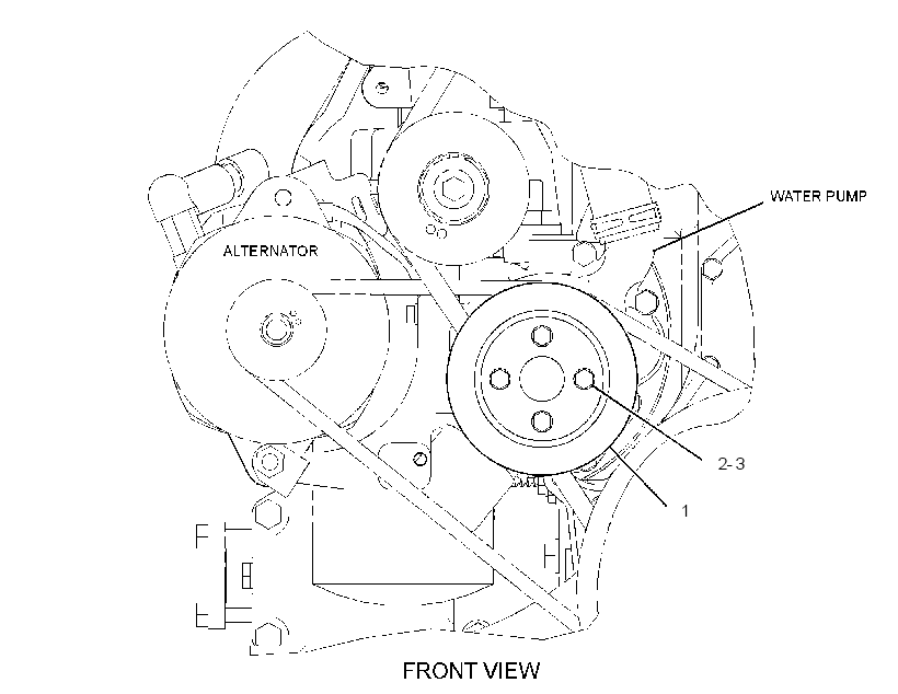 DRIVE GP-WATER PUMP 2460599 CAT