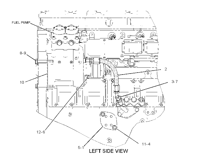 PUMP & MTG GP-FUEL INJECTION 2804403 CAT