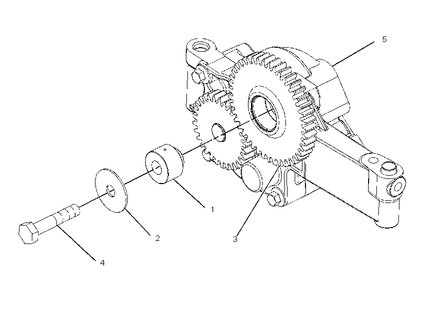 PUMP GP-GEROTOR 2807413 CAT
