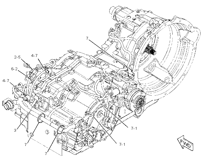 WIRING GP-TRANSMISSION CONTROL 2656523 CAT
