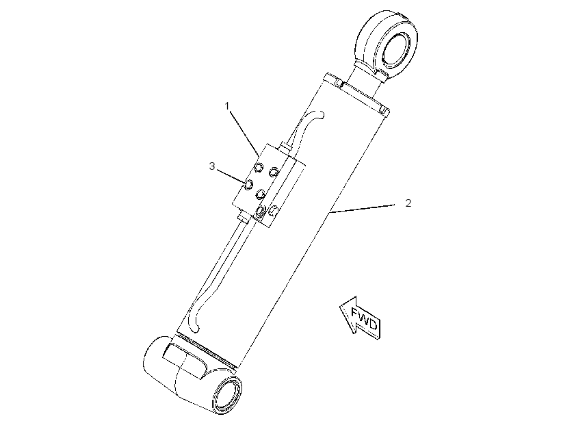 CYLINDER & VALVE GP-STABILIZER 2679561 CAT
