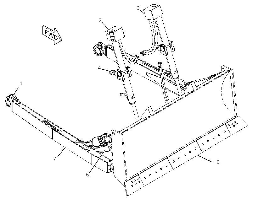BULLDOZER AR-SEMI-UNIVERSAL 2759265 CAT