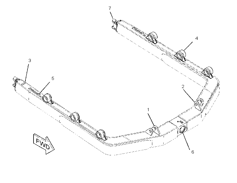 C-FRAME AS 2558952 CAT