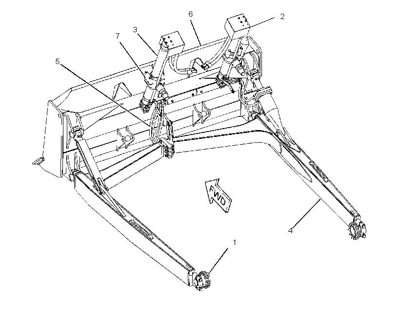 BULLDOZER AR 2305553 CAT