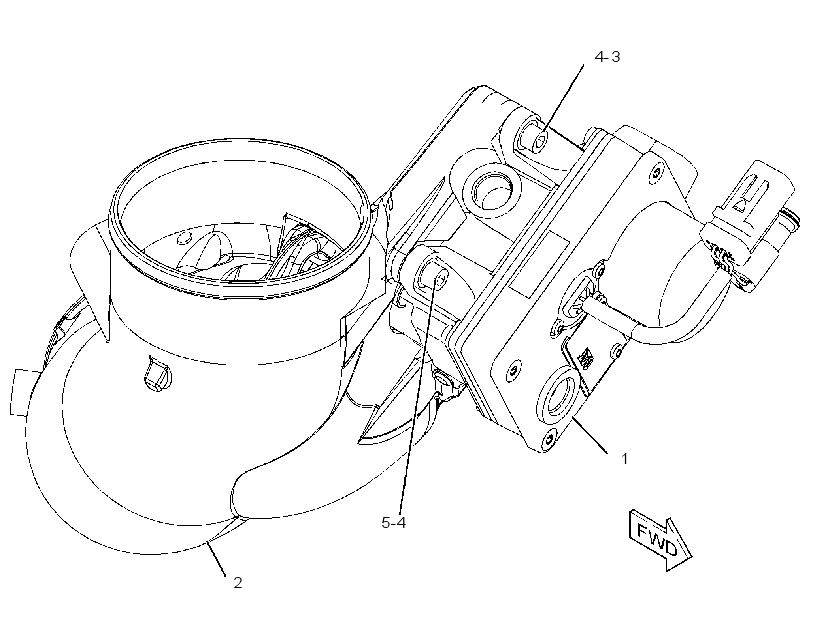 VALVE GP-CLEAN GAS INDUCTION 2715731 CAT