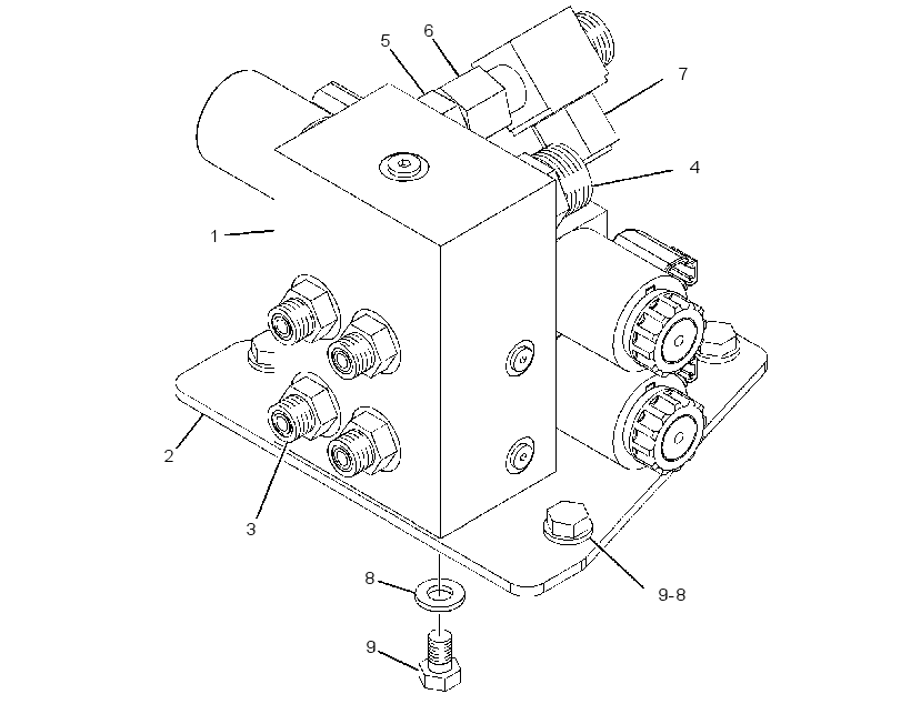 VALVE & MTG GP-STABILIZER 2650880 CAT