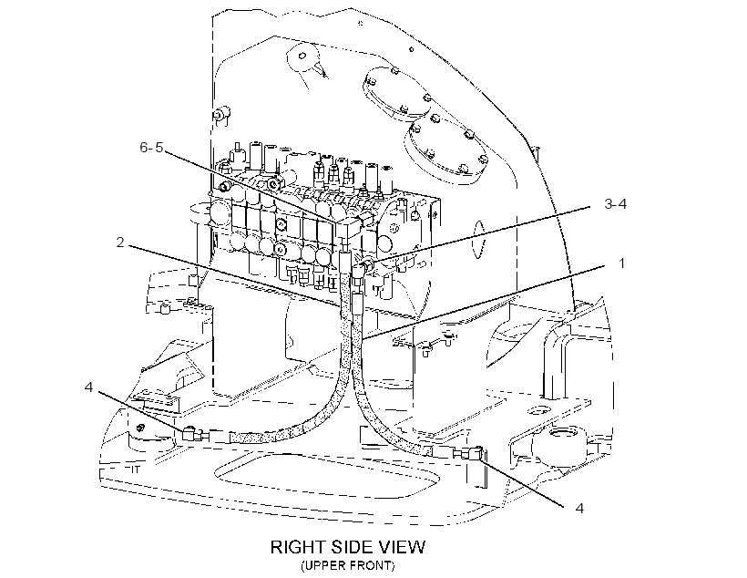 LINES GP-SWING CYLINDER 2668117 CAT