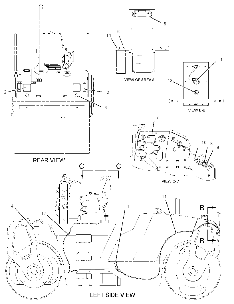 MOUNTING GP-REGISTRATION 2581545 CAT