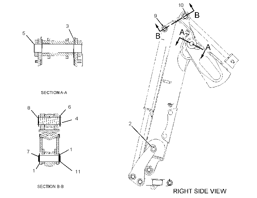 MOUNTING GP-STICK 2136700 CAT