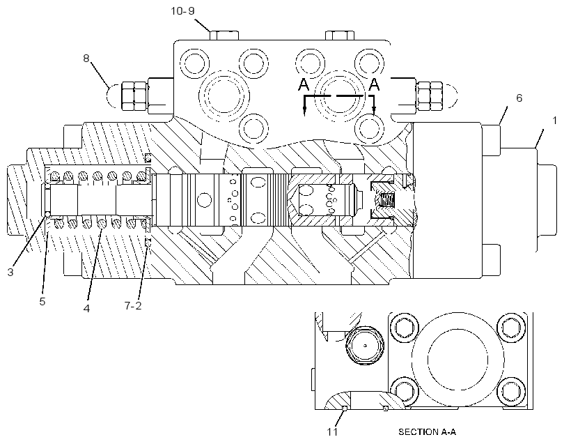 VALVE GP-COUNTERBALANCE 2270832 CAT