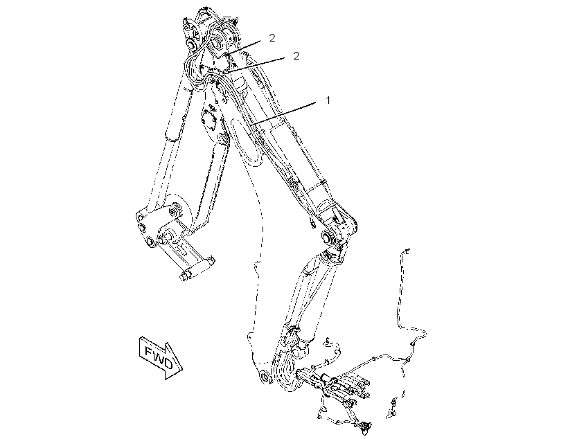 WIRING GP-EXTENDABLE STICK 2114260 CAT