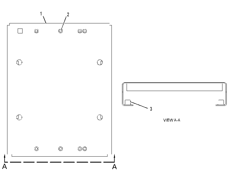 BRACKET AS 2663809 CAT