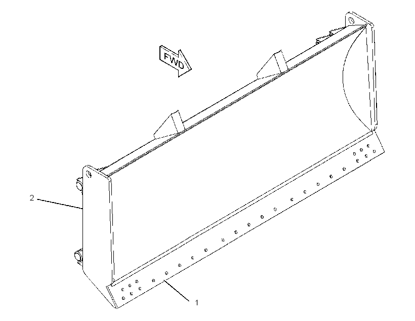BLADE & EDGE GP-STRAIGHT 2525851 CAT