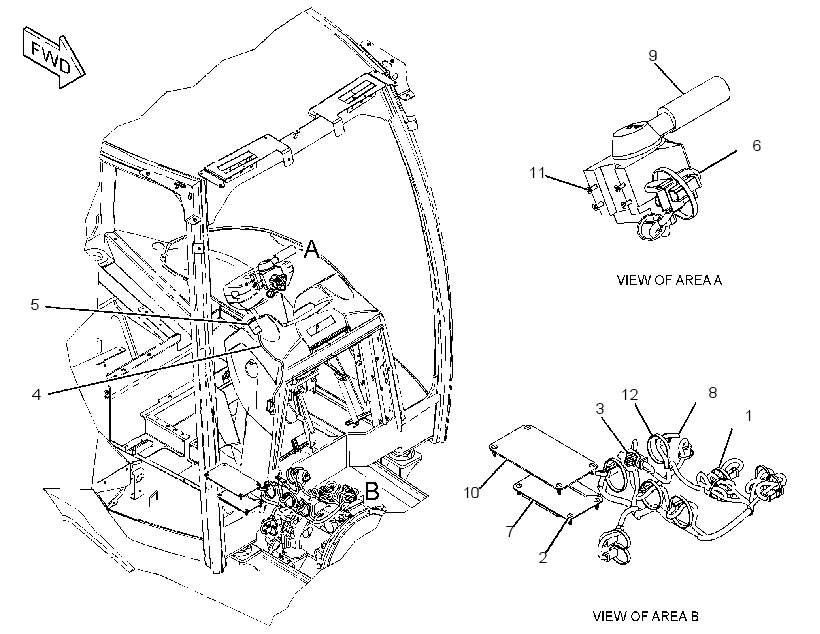 WIRING GP-TRANSMISSION CONTROL 2114254 CAT