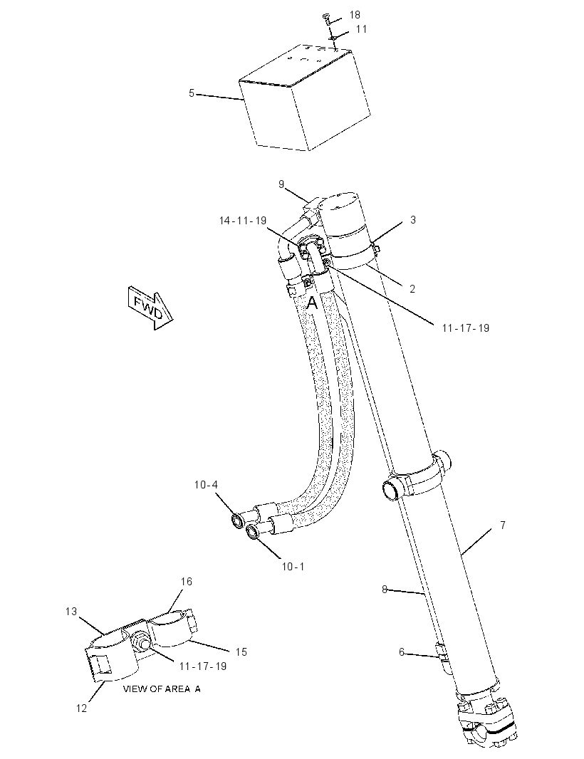 CYLINDER AND LINES GROUP 2274006 CAT