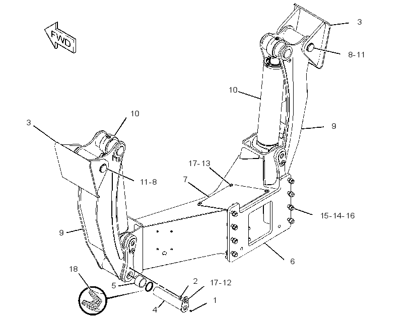 STABILIZER GP 2708902 CAT
