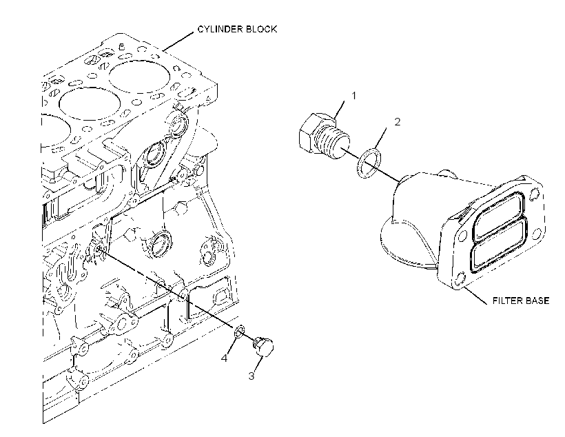 PLUG GP-ENGINE OIL MANIFOLD 2820505 CAT