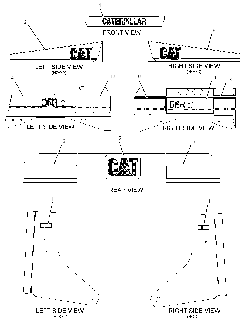 Плёнка 2591790 CAT