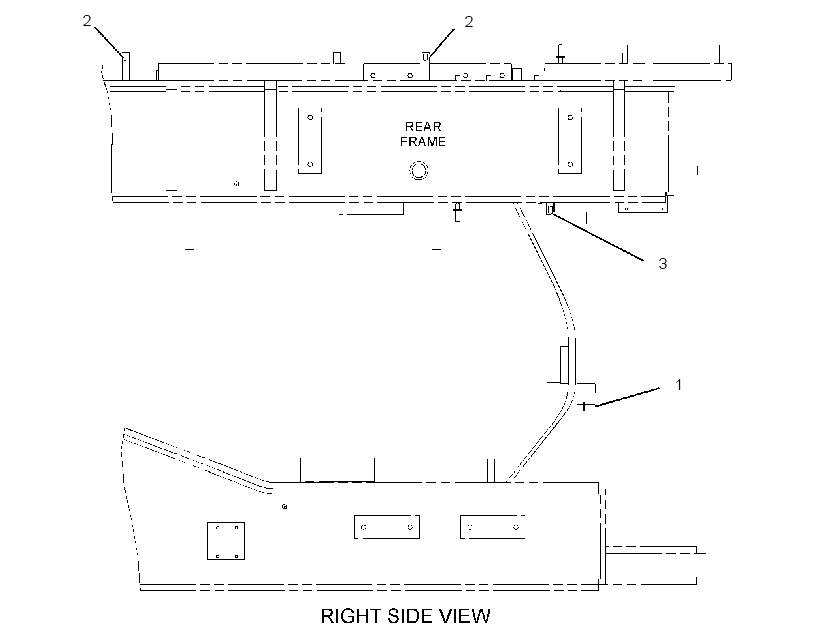 BOSS GP-REAR FRAME 2810640 CAT