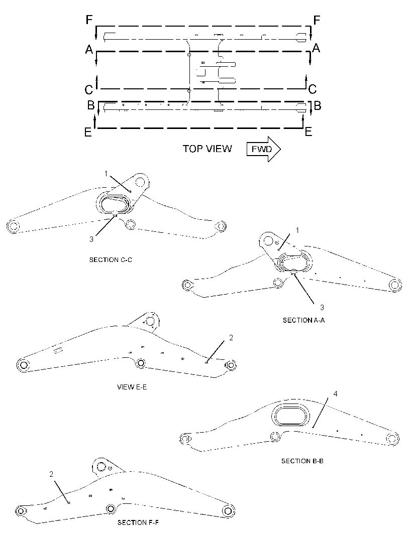 BOSS GP-LIFT ARM 2810639 CAT