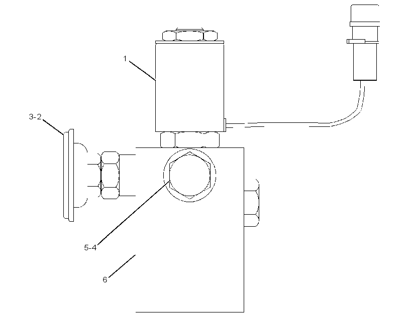 VALVE & MTG GP-AIR SHUTOFF 1018432 CAT