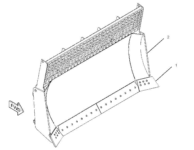 BLADE & EDGE GP-SEMI-UNIVERSAL 2526450 CAT
