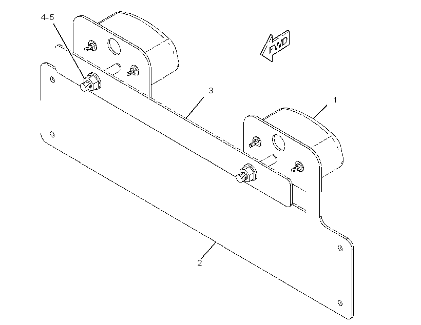 MOUNTING GP-REGISTRATION 2674971 CAT