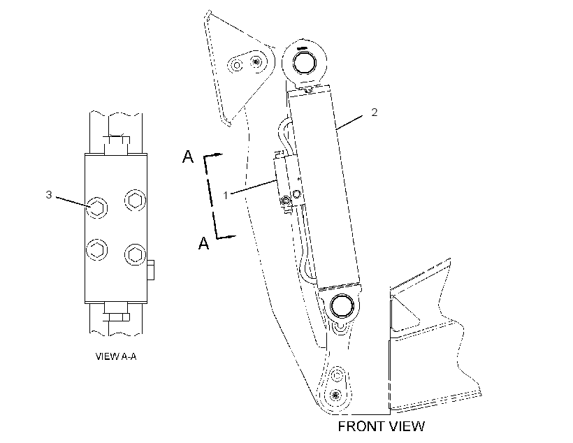CYLINDER & VALVE GP-TILT 2679560 CAT