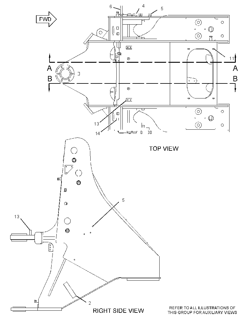 FRAME AS-LOADER 2687938 CAT