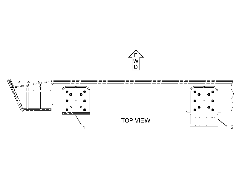 MOUNTING GP-MAST 2454142 CAT
