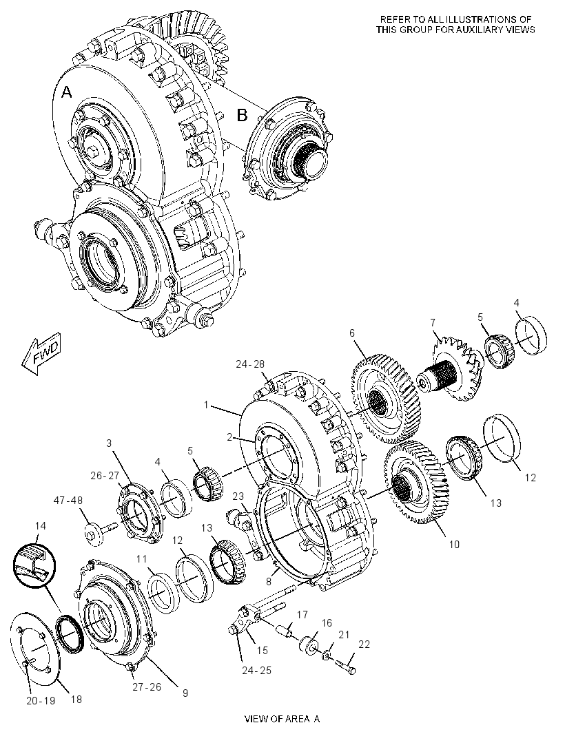 GEAR GP-BEVEL & TRANSFER 2442616 CAT