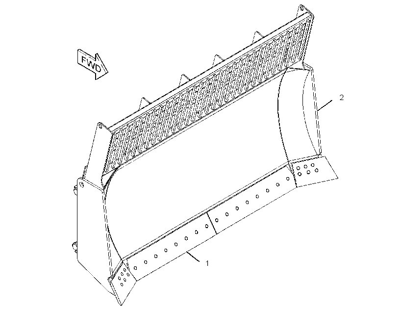 BLADE & EDGE GP-SEMI-UNIVERSAL 2526453 CAT