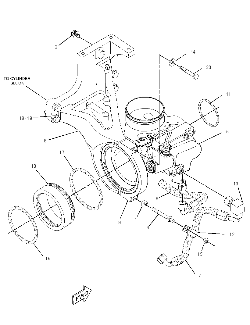CONTROL GP-CLEAN GAS INDUCTION 2803432 CAT