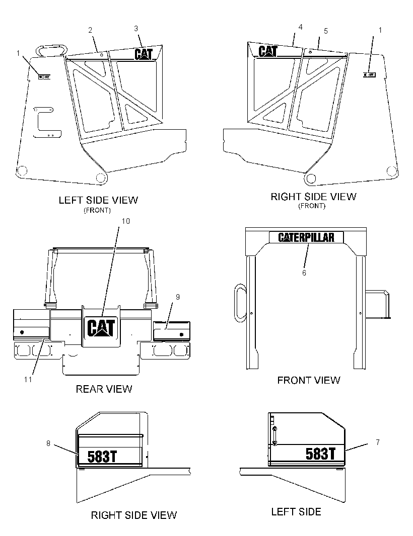 Плёнка 2572215 CAT