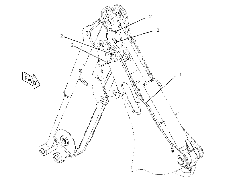 WIRING GP-EXTENDABLE STICK 2307514 CAT