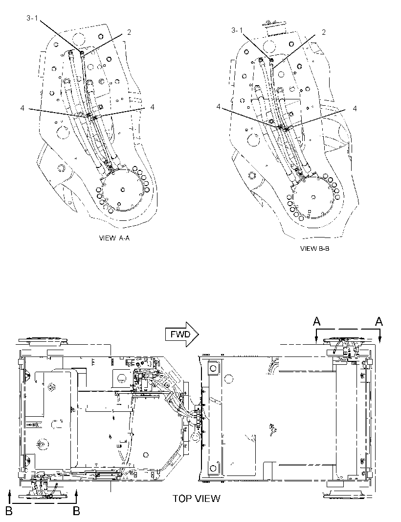 LINES GP-BRAKE & SHIFT 2655849 CAT
