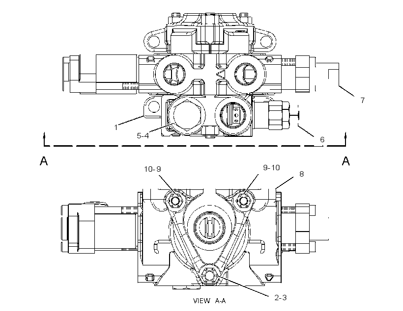 VALVE GP-BANK 1 2547212 CAT