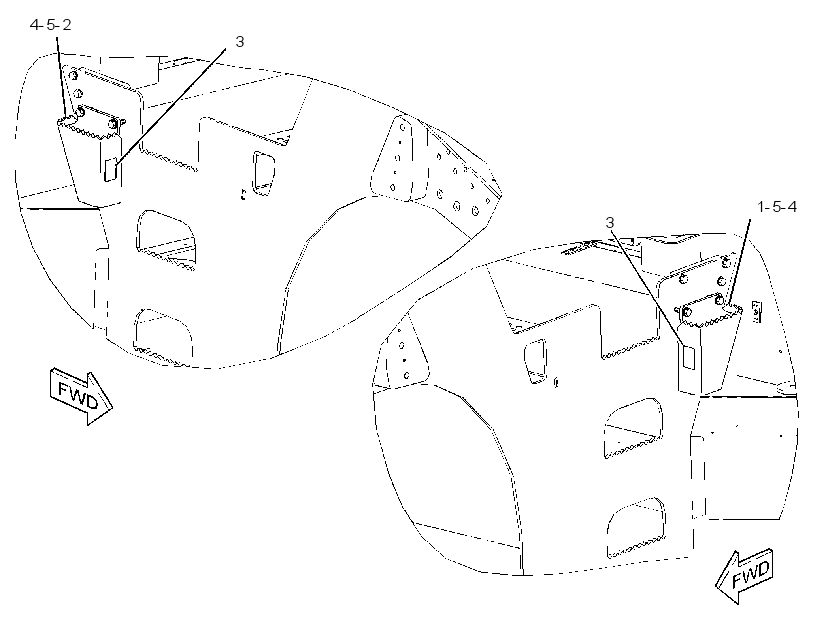 BUMPER GP 2706907 CAT